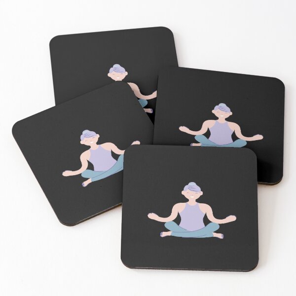 Item preview, Half moon yoga pose designed and sold by SAFREN.