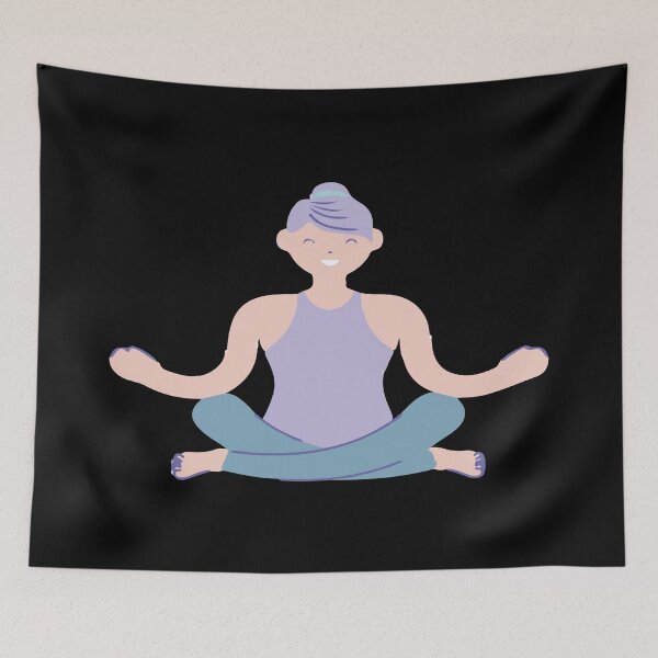 Item preview, Half moon yoga pose designed and sold by SAFREN.