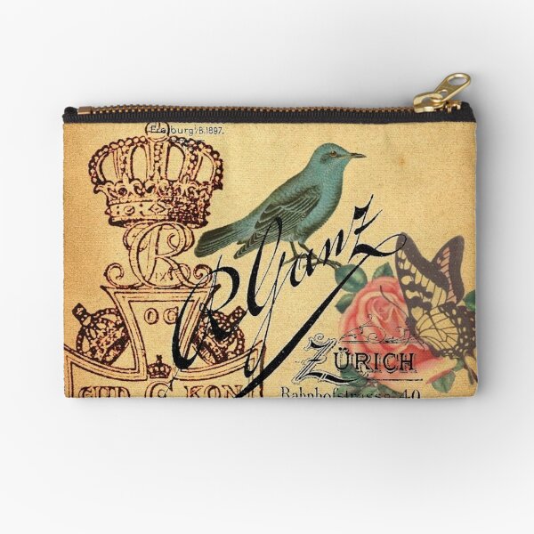 Item preview, dark academia jubilee vintage cross french bird botanical  designed and sold by LEILA ART SPACE.
