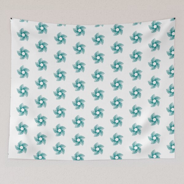 Item preview, Cosmic Hibiscus (Teal) designed and sold by ashaV-arts.