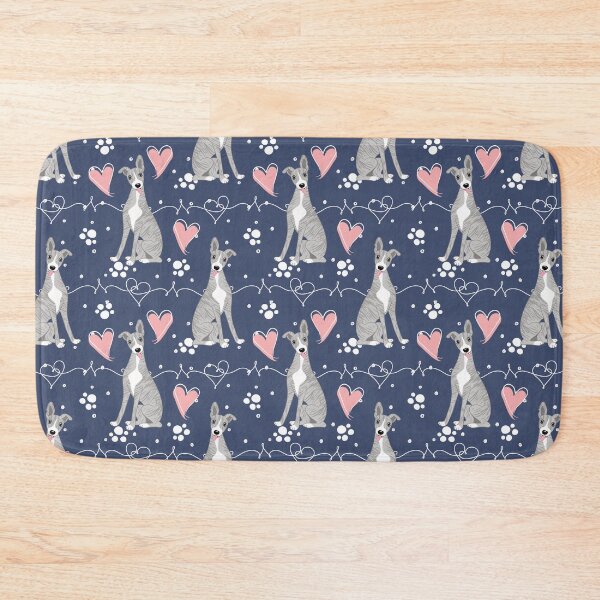 Item preview, LOVE Blue Brindle Whippet designed and sold by Lulupainting.