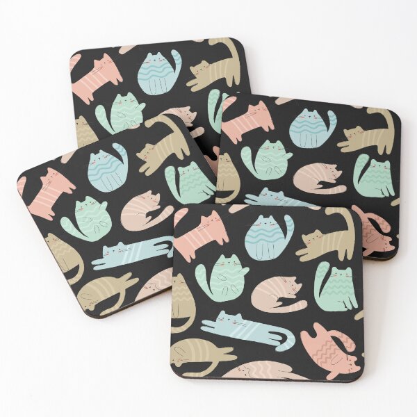 Item preview, cute cats, cats pattern designed and sold by angelescar.