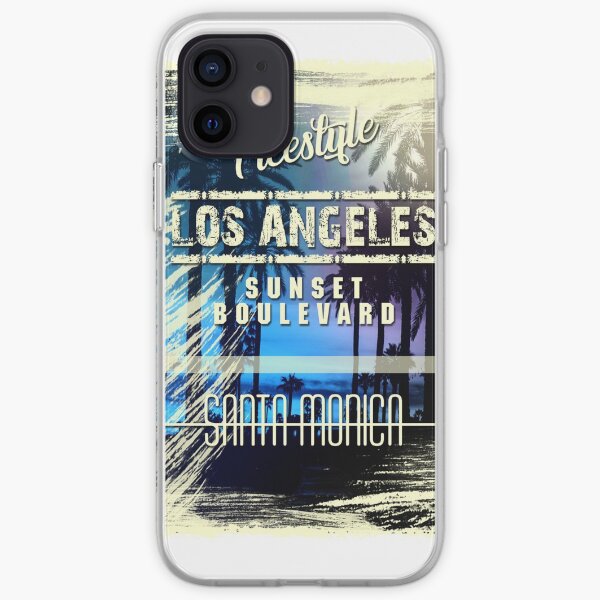 los angeles - santa monica 7 iPhone Soft Case