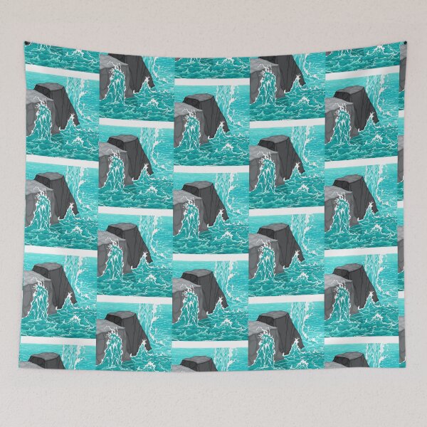 Item preview, Olas durante la noche Blusa sin mangas designed and sold by roygalleries.