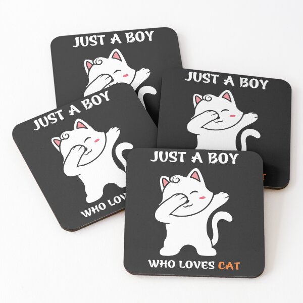 Item preview, Just a Boy Who Loves Cat designed and sold by GeorgiosT.