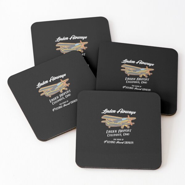Item preview, THE LINDEN AIRWAYS - Home of the Flying Ford Dealer Classic designed and sold by LynnePadua.