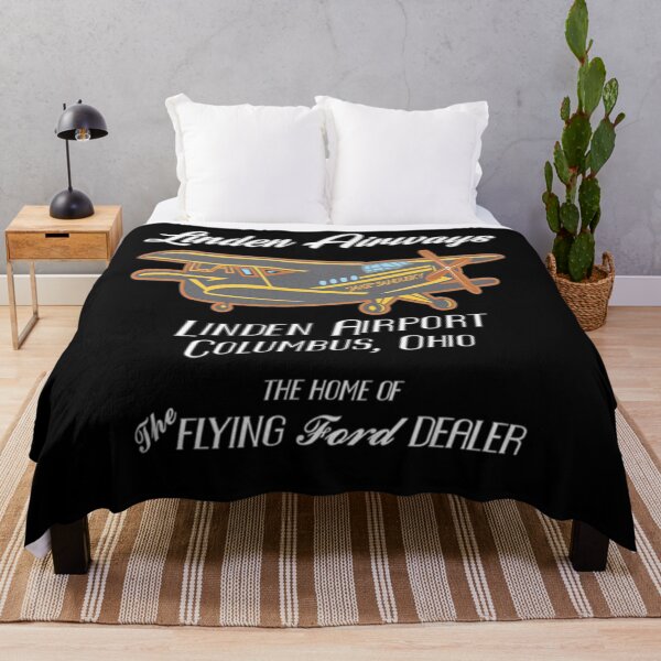 Item preview, THE LINDEN AIRWAYS - Home of the Flying Ford Dealer Classic designed and sold by LynnePadua.