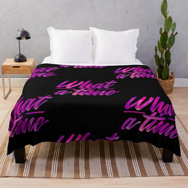 Item preview, What a time - cool quote  designed and sold by LarryWill15851.