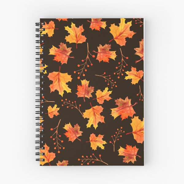 Item preview, falling autumn leaves pattern designed and sold by cutecrazytshirt.