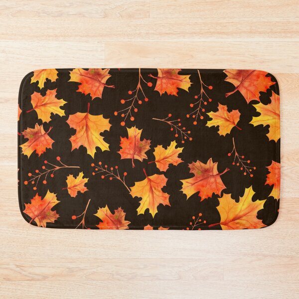 Item preview, falling autumn leaves pattern designed and sold by cutecrazytshirt.