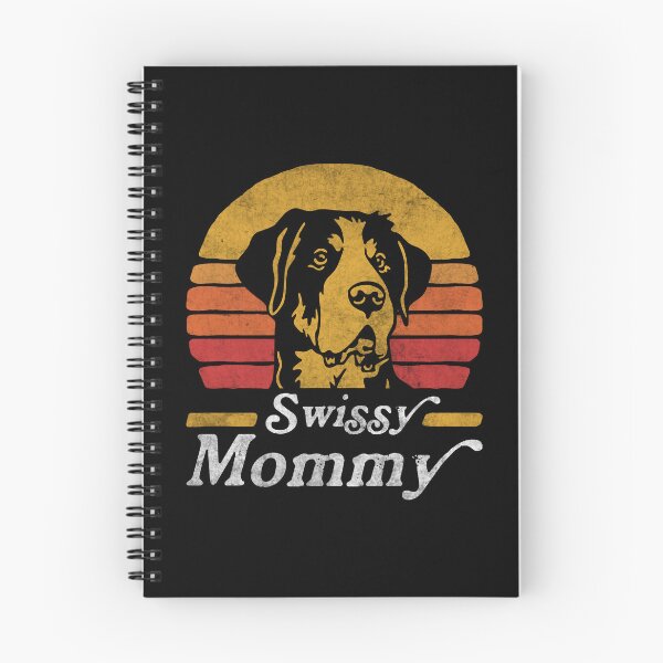 Item preview, Retro Vintage Greater Swiss Mountain Dog Mommy designed and sold by More Cute Dogs.