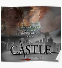 What would you do if the love of your life vanished into thin air? #Castle Poster