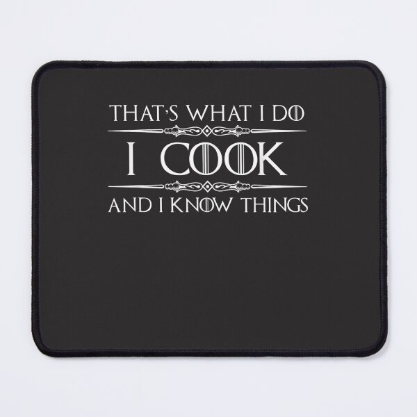 Item preview, Chef & Cook Gifts - I Cook & Know I Things Funny Cooking designed and sold by DarienGraham.