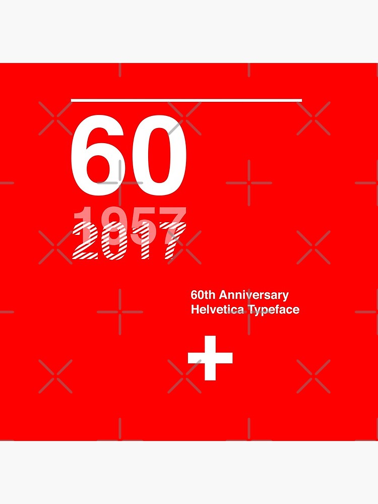 60th Anniversary Helvetica Typeface by sub88