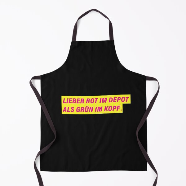 Item preview, BETTER RED IN THE DEPOT THAN GREEN IN THE HEAD | Free Democratic Party design designed and sold by Drecksseite.