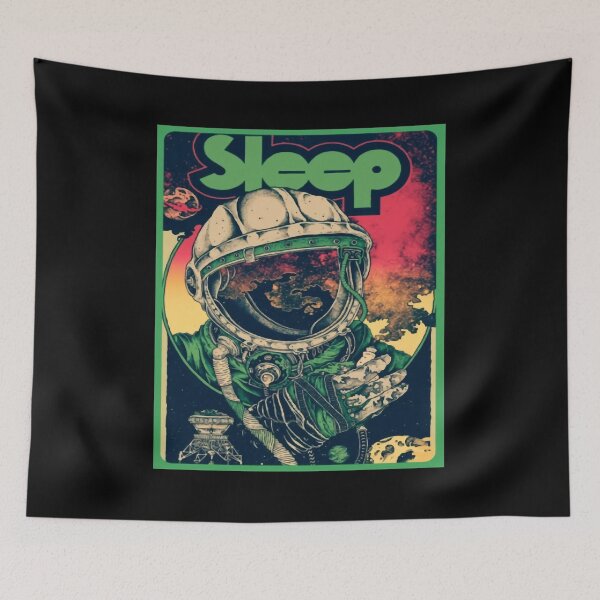 Item preview, Sleep Sandstorm From light Doom Metal Gift Fan designed and sold by SimaTudora.