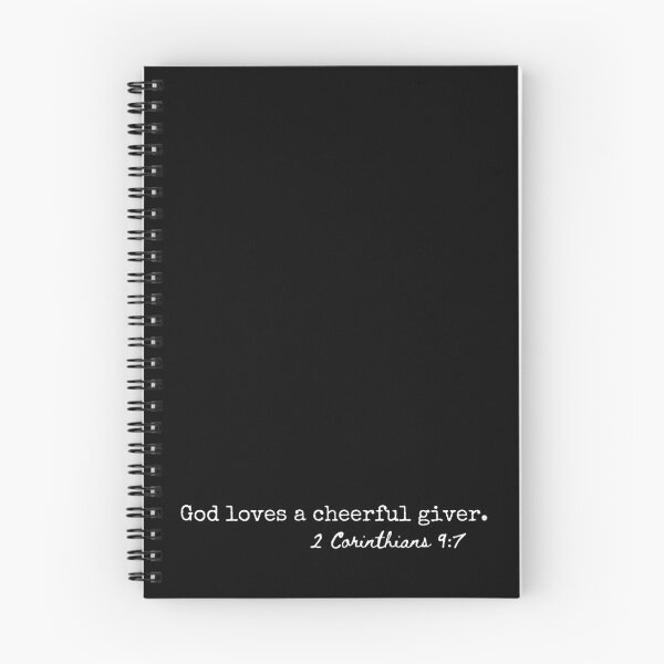 Item preview, 2 Corinthians 9:7 God loves a cheerful giver. designed and sold by lightforge.