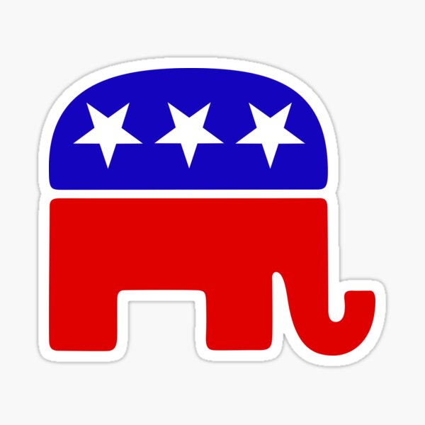 Republican Logo Sticker