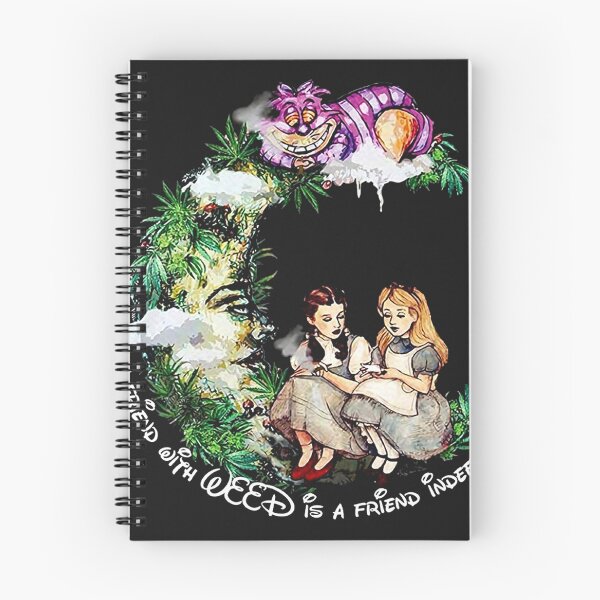Item preview, Alice and Dorothy A Friend with Weed is Friend indeeds Alice Wonderland t-Shirt-4500 designed and sold by HadarNyberg.