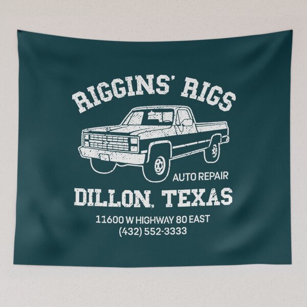 Item preview, Dillon Texas Football Fan Auto Repair Riggins Rigs   designed and sold by Elladorso.