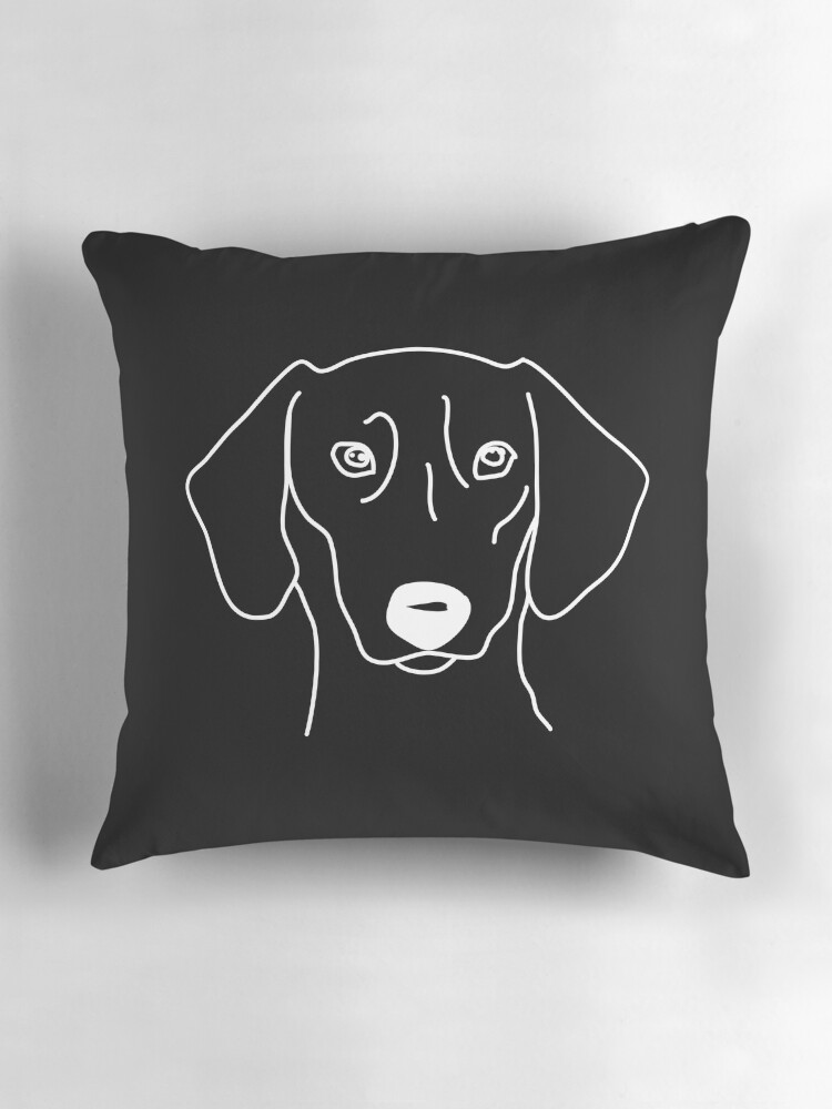 Thumbnail 3 von 4, Kissen, dackel, dachshund designt und verkauft von dog-shirt.