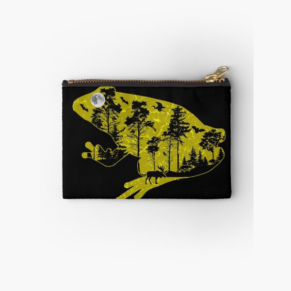 Item preview, forest frog following moon night designed and sold by Mila1946.