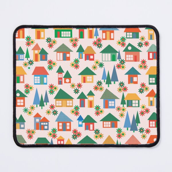 Item preview, The whole town - tiny little houses and pine trees designed and sold by FrancesPoff.
