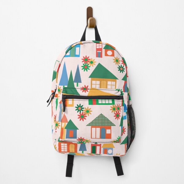 Item preview, The whole town - tiny little houses and pine trees designed and sold by FrancesPoff.