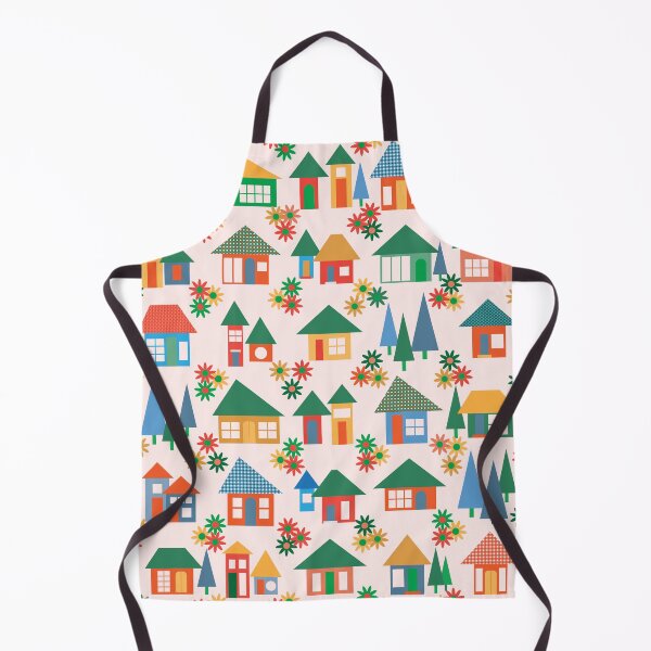 Item preview, The whole town - tiny little houses and pine trees designed and sold by FrancesPoff.