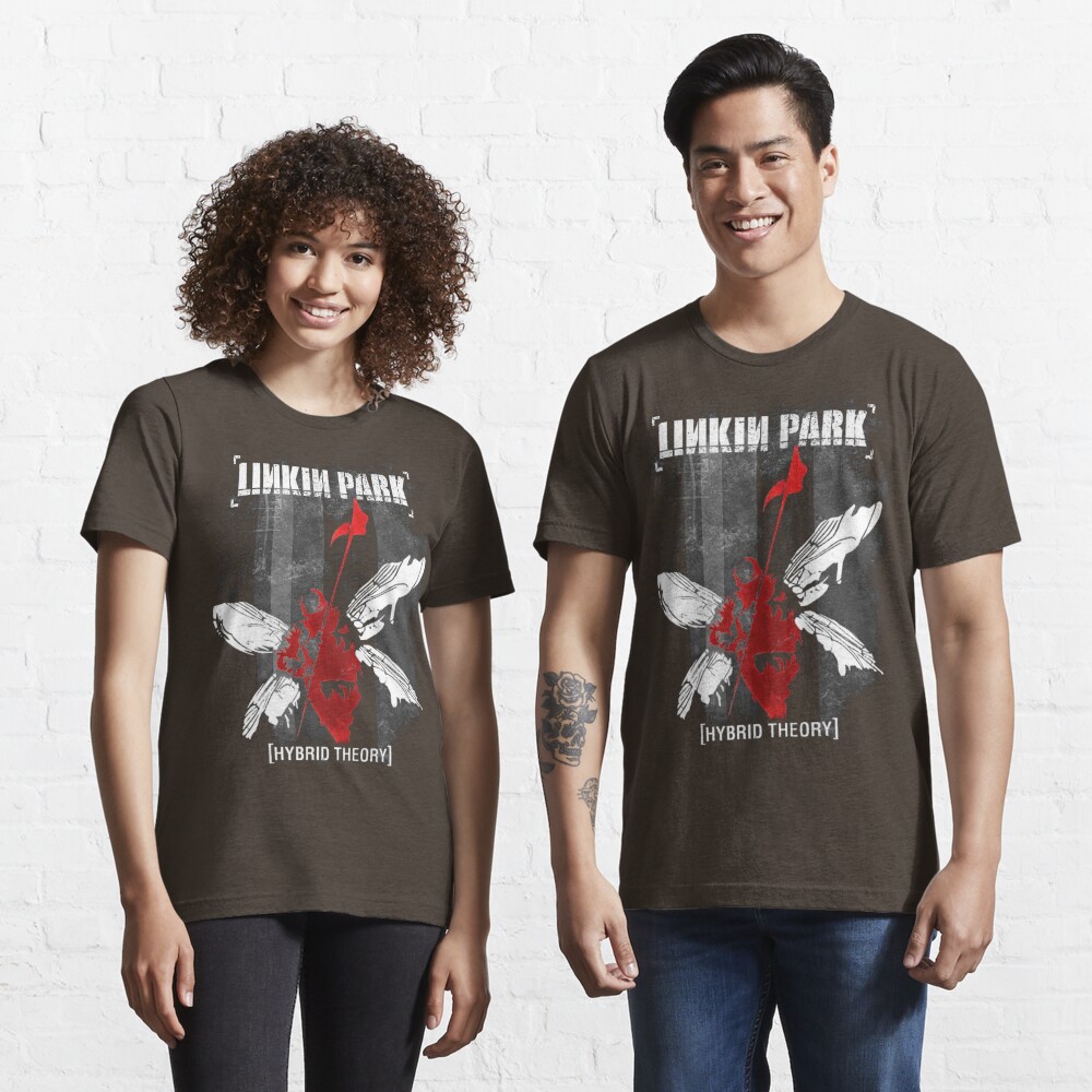 Discover Maglietta T-Shirt Linkin Park Rock Band Hybrid Theory Per Uomo Donna Bambini