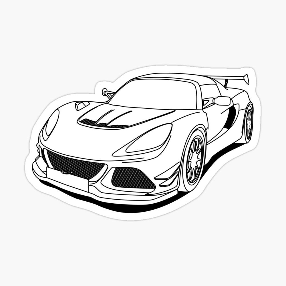 cool car white art board print by megalawlz redbubble