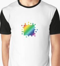 Bitmap Rainbow Graphic T-Shirt