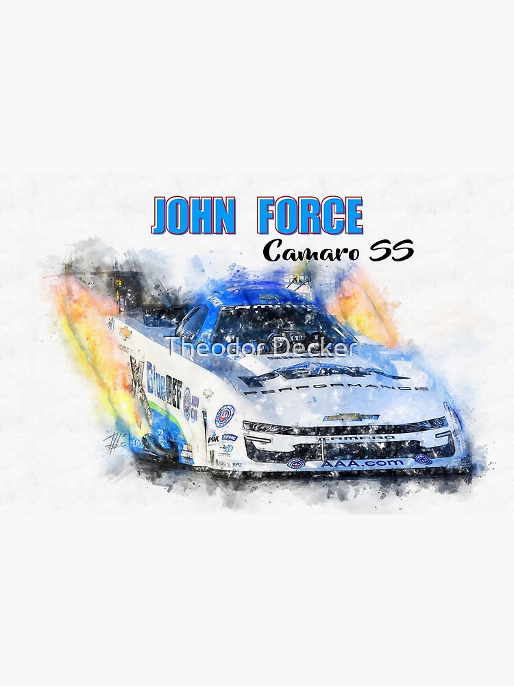 &ldquo;John Force&rdquo; Poster for Sale by theodordecker | Redbubble