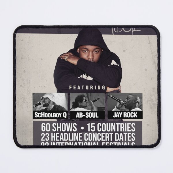 Item preview, GOOD KID MAAD CITY WORLD TOUR 2013 CONCERT vintage Kendrick Lamar designed and sold by Euse bio.