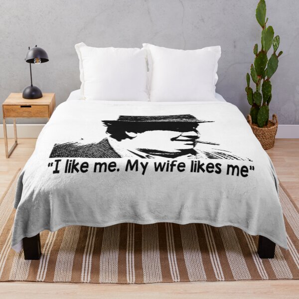 Item preview, uncle buck i like me my wife likes me gift fan designed and sold by DupontMerel.