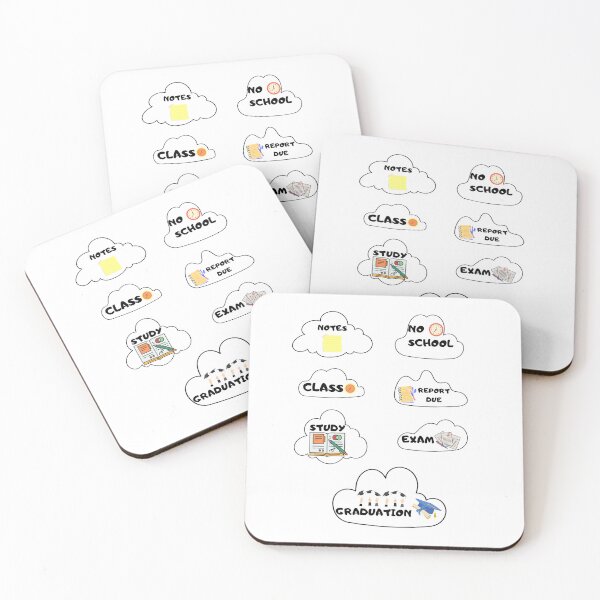 Item preview, STUDY Digital Stickers for Goodnotes Planner School designed and sold by Hohohaxi.
