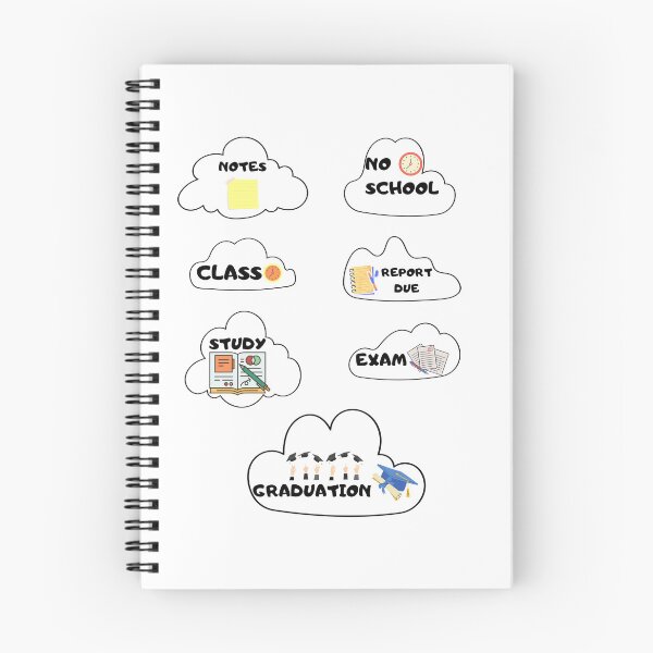 Item preview, STUDY Digital Stickers for Goodnotes Planner School designed and sold by Hohohaxi.