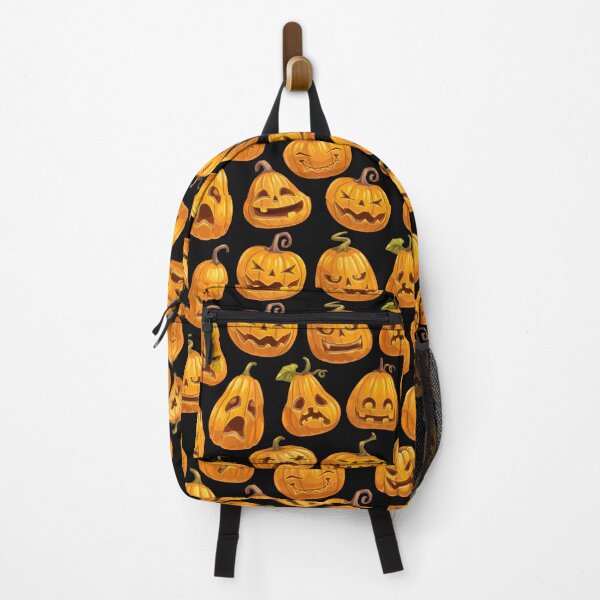 Item preview, Halloween Jack O'Lantern | Orange & Black designed and sold by rebekahandco.