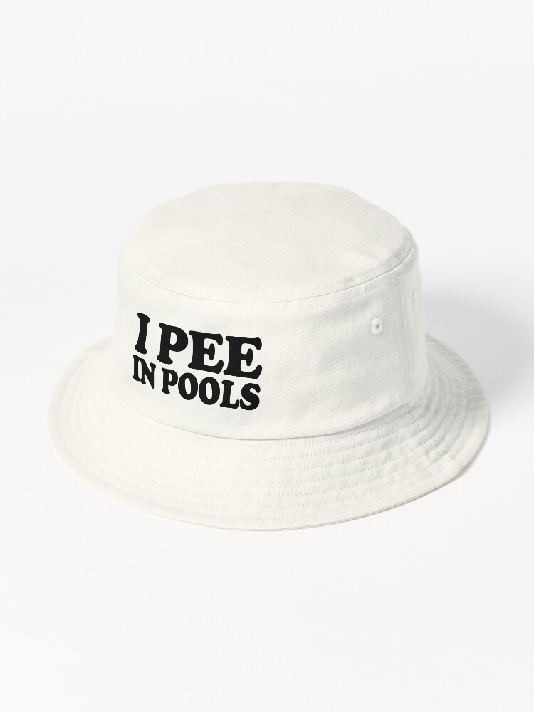 I Pee in Pools Funny Summer  Bucket Hat for Sale by diip