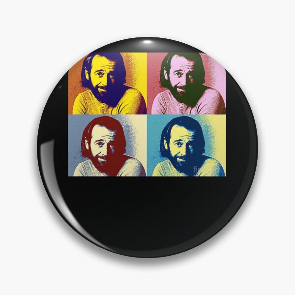Artikelvorschau, Lila George Carlin Art Pop Artpop Comedian Dead Celebrity Andy Warhol Classic entworfen und verkauft von LynnePadua.