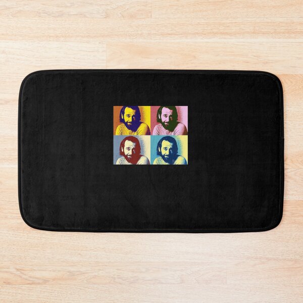 Item preview, Purple George Carlin Art Pop Artpop Comedian Dead Celebrity Andy Warhol Classic designed and sold by LynnePadua.