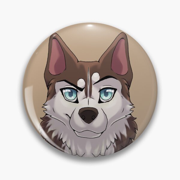 Item preview, Confident / Cocky Expression Brown Husky designed and sold by Bamsdrawz.