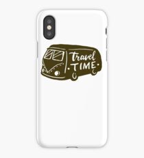 Travel time iPhone Case