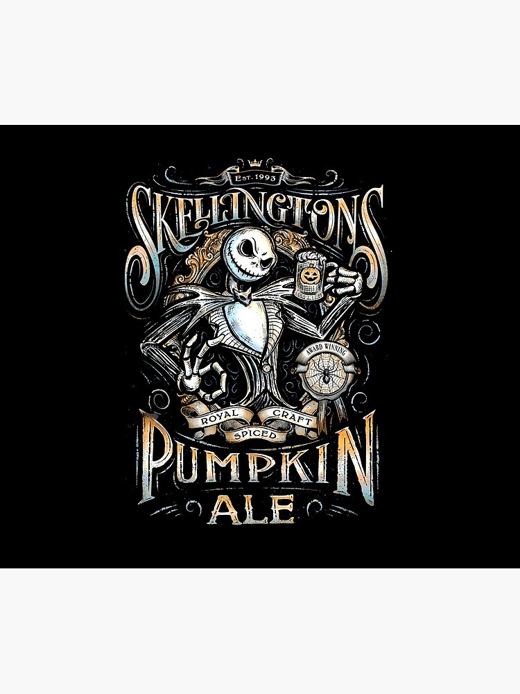 Nightmare Before Christmas - Skellingtons Pumpkin Ale by UnconArt