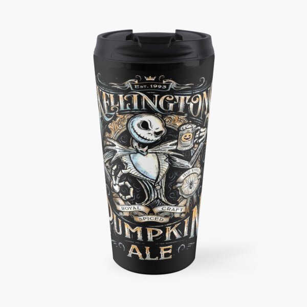 Nightmare Before Christmas - Skellingtons Pumpkin Ale Travel Coffee Mug