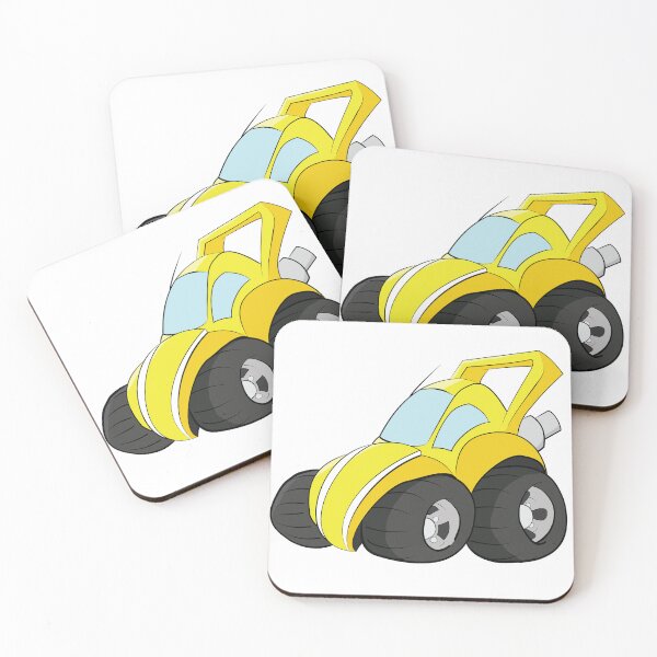 Item preview, Cartoon Yellow Hatchback designed and sold by ETVdesign.