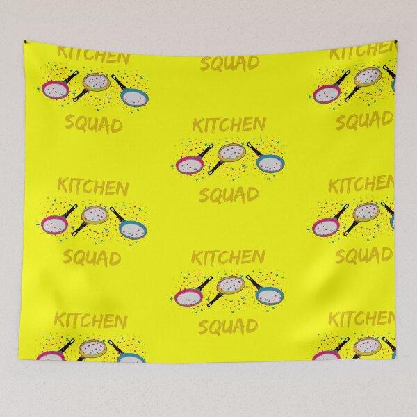 Item preview, Kitchen Squad Yellow Letters Pansexual Meme In Yellow designed and sold by LuckyKermit.