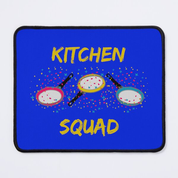 Item preview, Kitchen Squad Yellow Letters Pansexual Meme In Blue designed and sold by LuckyKermit.