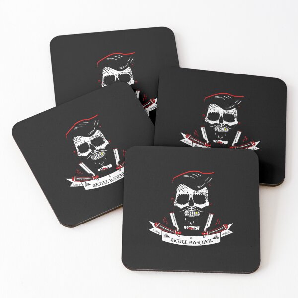 Item preview, SKULL BARBER  designed and sold by Creative Print Studio LLC.