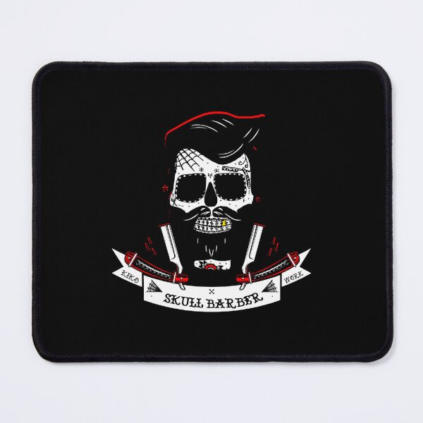 Item preview, SKULL BARBER  designed and sold by Creative Print Studio LLC.